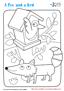 Holiday Coloring Pages for Kids image